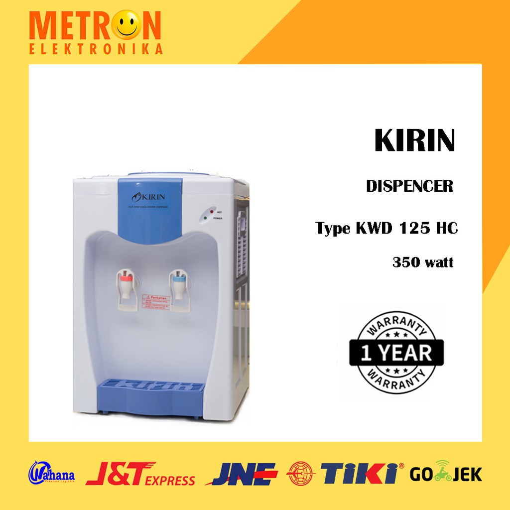 KIRIN KWD 125 HC DISPENCER P/D PORTABLE / DISPENSER HOT AND COLD KWD125HC