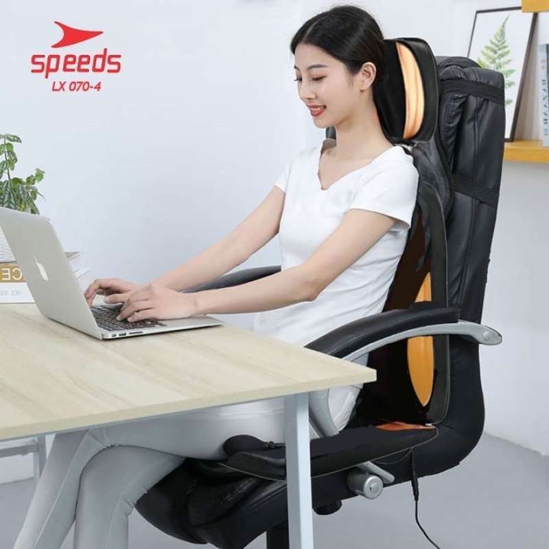 Kursi Pijat Kantor Mobil Sofa Elektrik Remote Massage Cushion 070-4