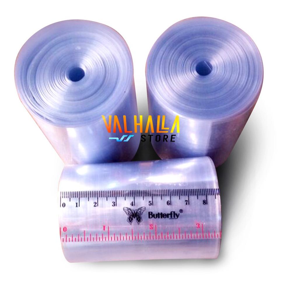 

[PRODUK 09HBG] Segel Plastik Shrink Roll Lebar 5 sampai 35 Cm 200 Gram 2 Ons Tebal 0,03 Micron Botol Toples Box PVC Sealer Segel Seal Wrap VPA