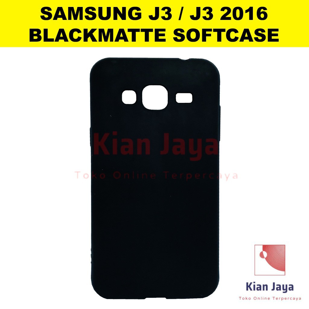 Blackmatte Softcase Handphone Samsung Galaxy J3 2016 J310 Casehp, Siliconcase