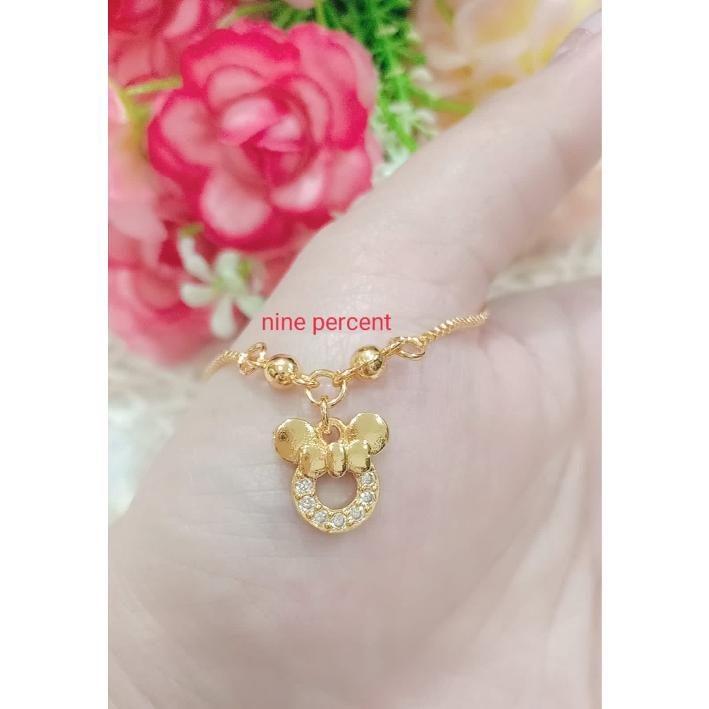 Kalung Anak Perempuan Xuping Gold Liontin Permata  *01