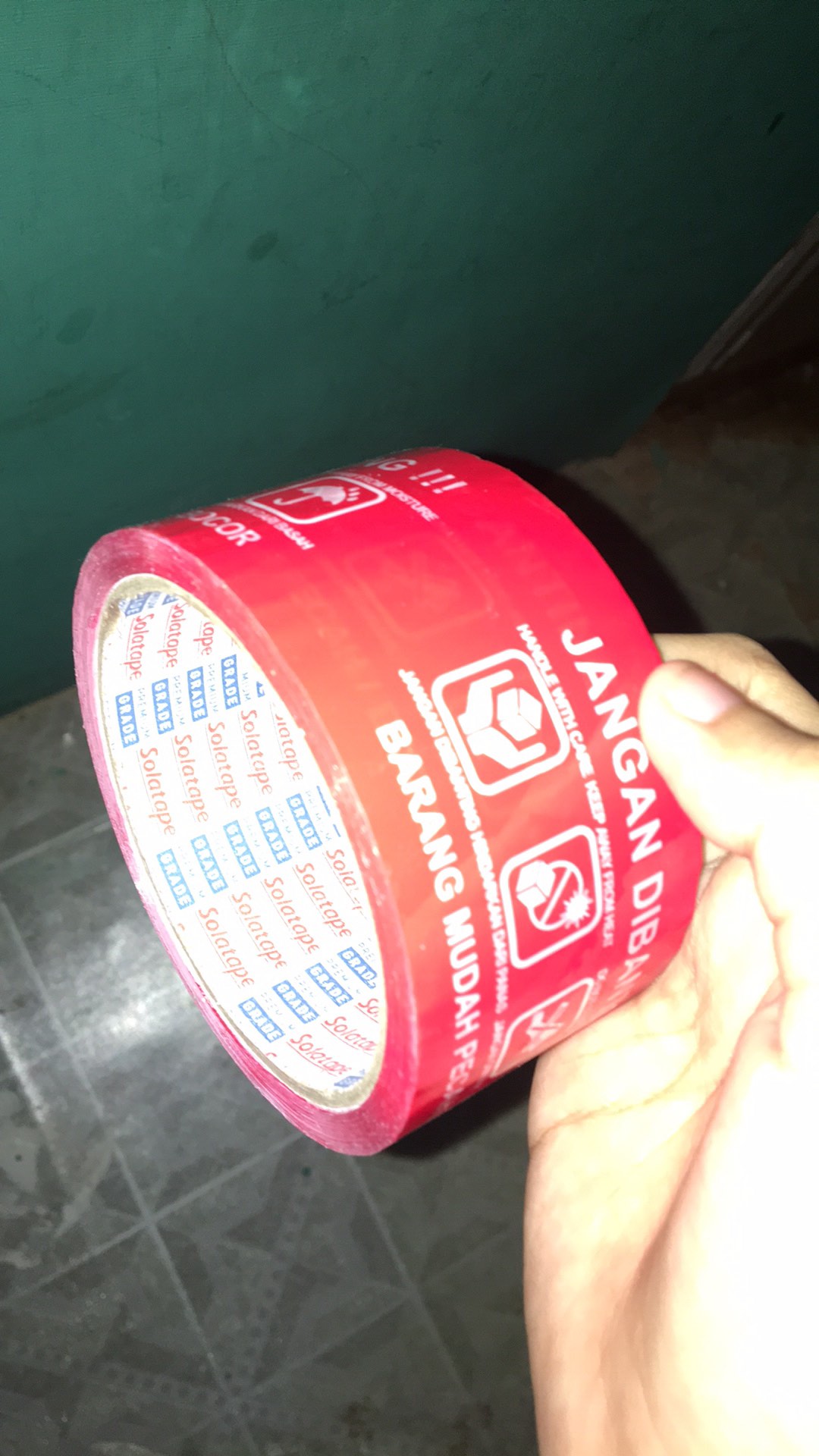 Gratis Ongkir Lakban Fragile Warna Merah Jangan Di Banting !