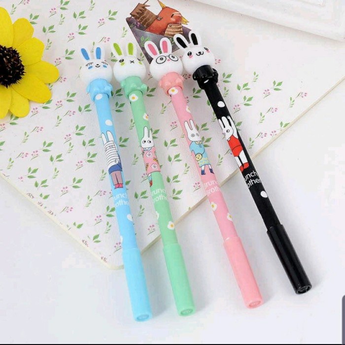

HOT SALE RABBIT - PULPEN RABBIT BRUNCH - PENA LUCU MOTIF KELINCI - RANDOM !!!