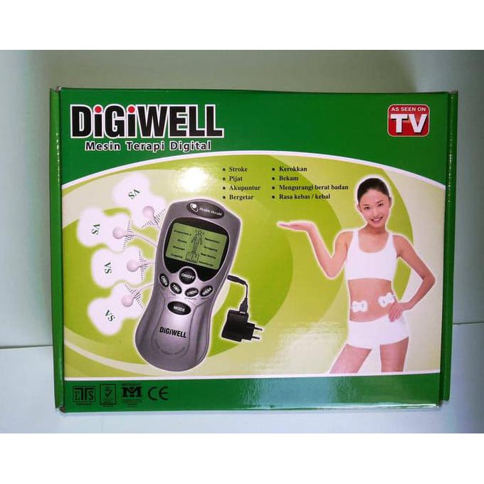 Ready Oke] Mesin Terapi Digiwell 2 Kabel, Paket 3 Dus