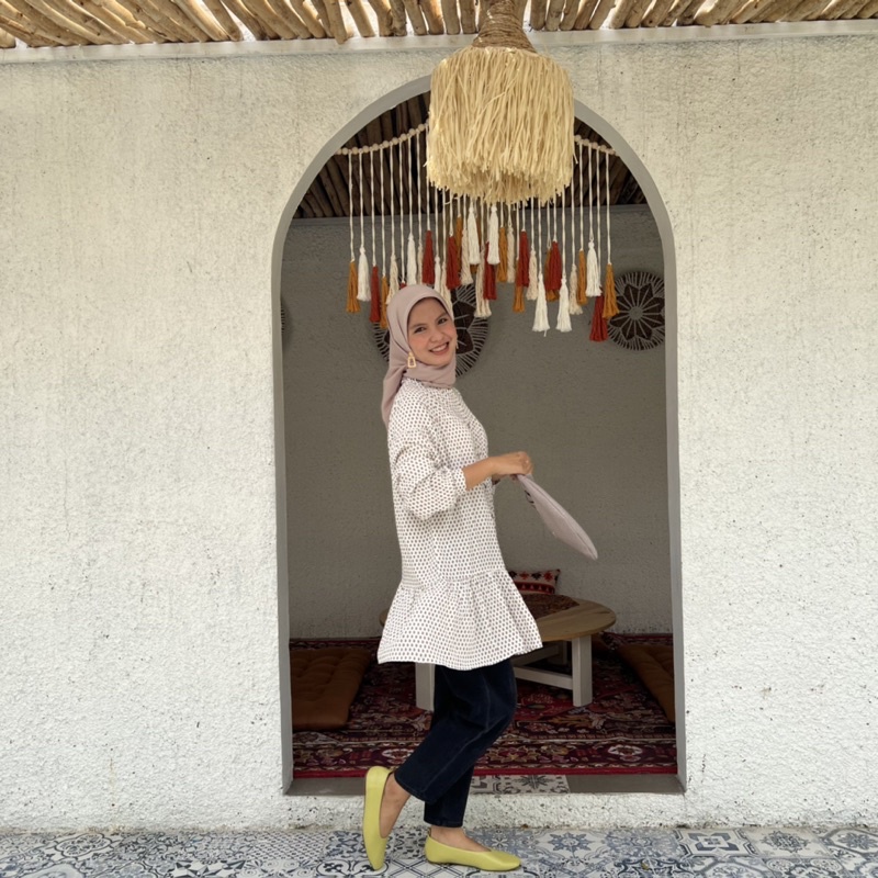 Azalea TUNIK - tunik wanita - baju wanita - Tunik - Atasan Muslim - baju atasan wanita Kekinian - TU