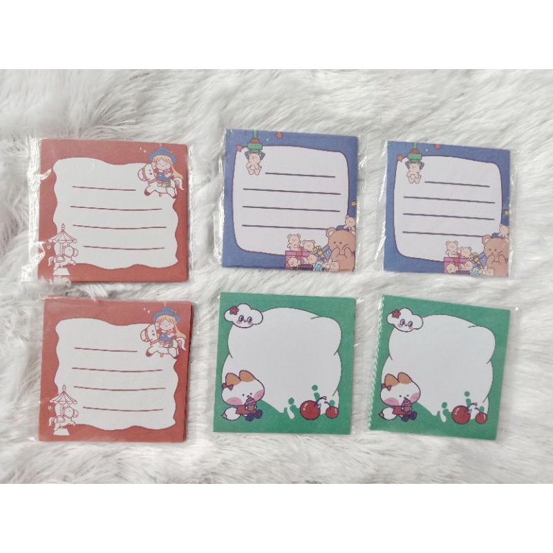 

15 lembar memopad lucu