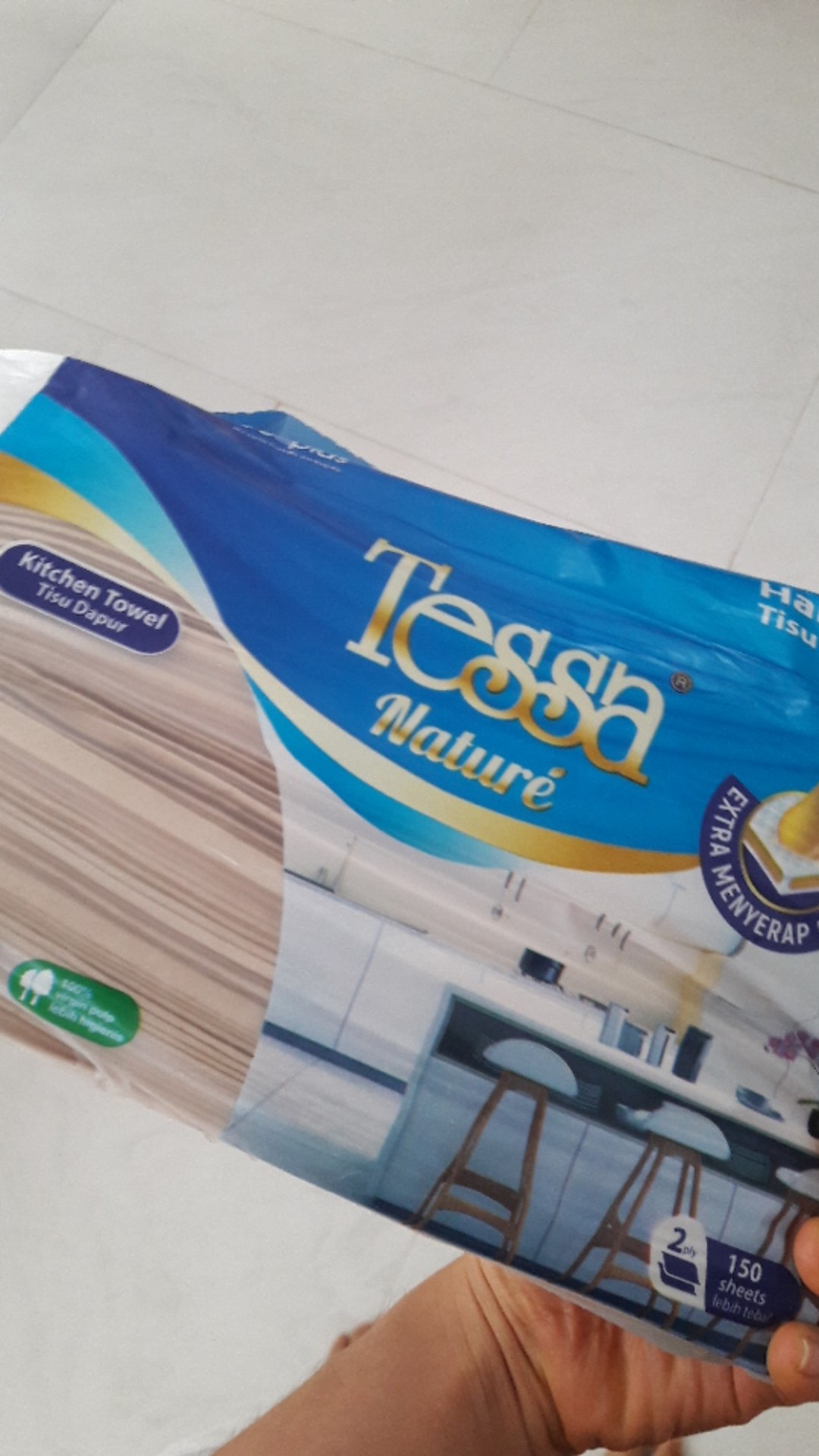 Tessa Tissue Nature Pengesat 150s