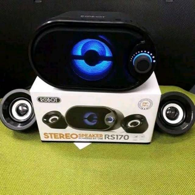 SPEAKER STEREO SUBWOOFER ROBOT RS170