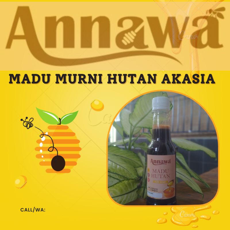 

Madu Hutan Akasia ANNAWA 100% Madu Murni