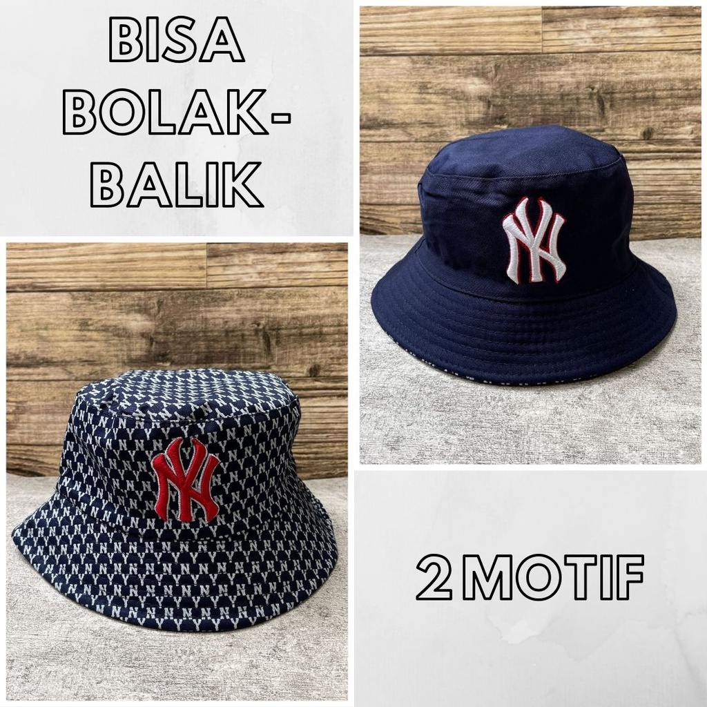 BUNDLE SET Waistbag MLB New York + Topi MLB NY / Tas Selempang Tas Pinggang MLB NY Cap