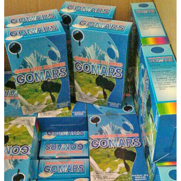 Gomars Minuman Serbuk Susu Kambing - 200 gr