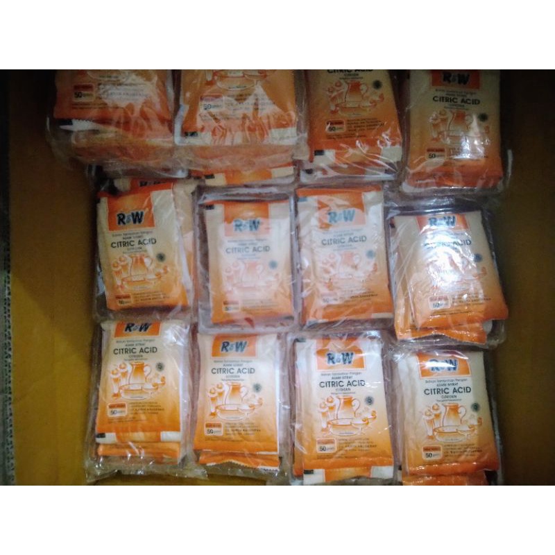 

Citroen (citrid acid)1 pack isi 10 pcs@50 gram