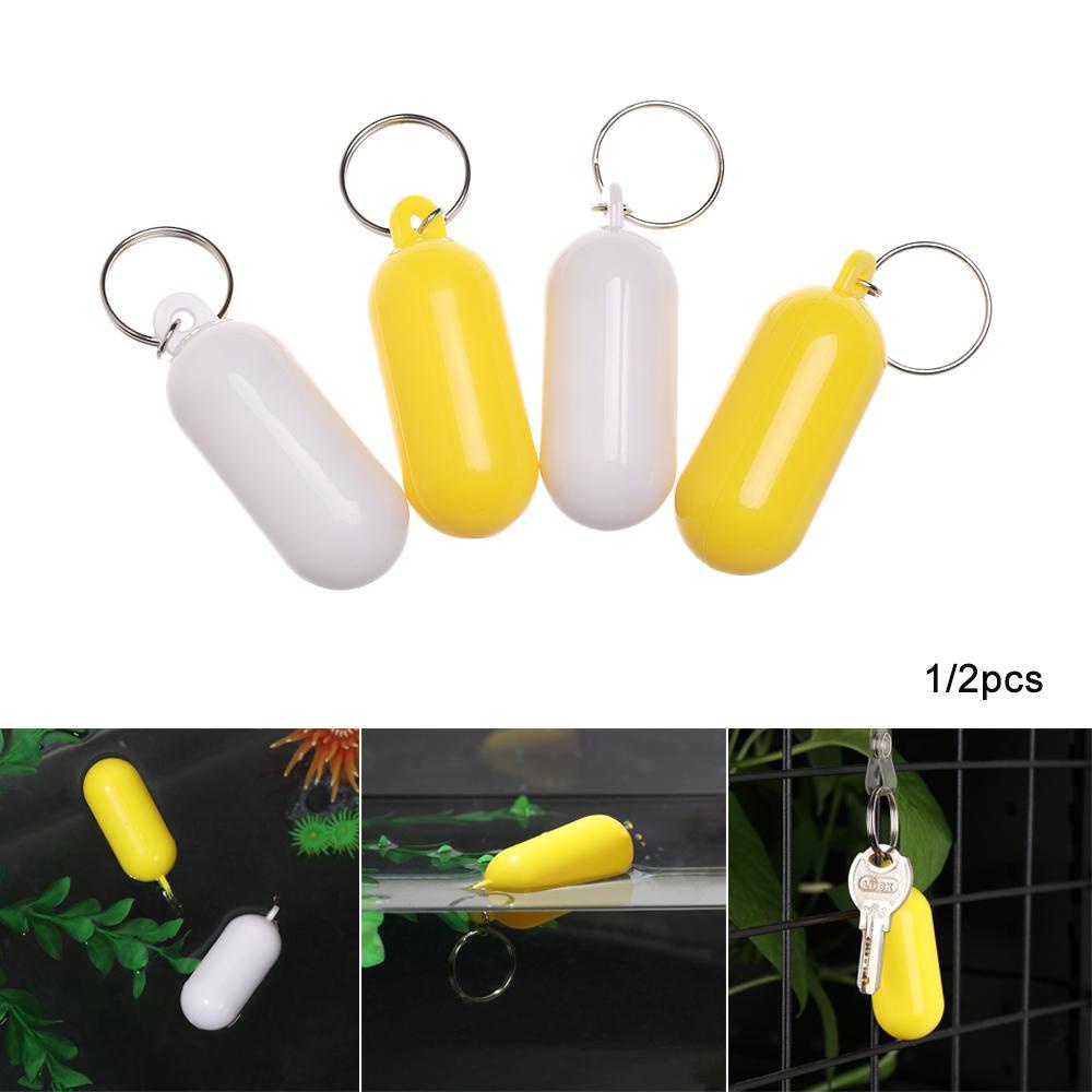 Nanas 1/2pcs Gantungan Kunci Apung Kualitas Tinggi Laut Perahu Pelayaran Perahu Dayung Alat Fender Floatant holder