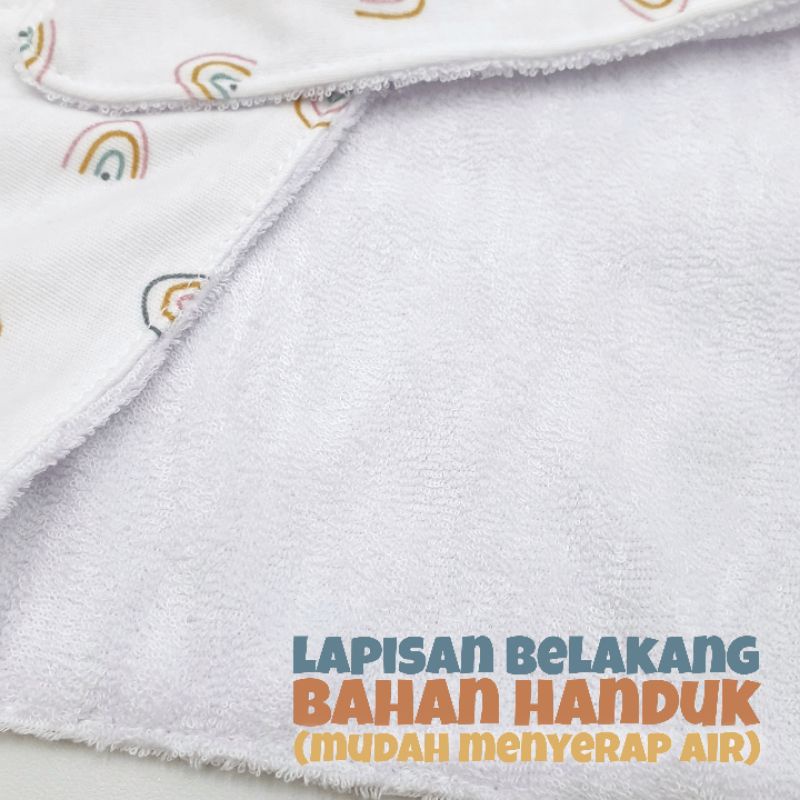 SLABER SEGITIGA | SLABER (BIBS) BAYI YOBO BY BABYU