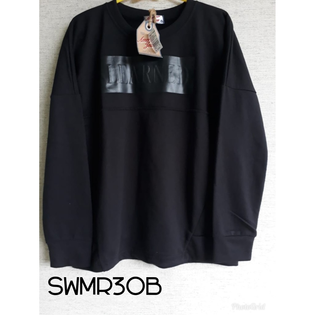 Sweater Pria Motif Brand MATAHARI American Jeans