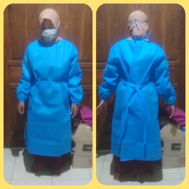  Baju  APD  surgicalgown kimono tali belakang Shopee Indonesia