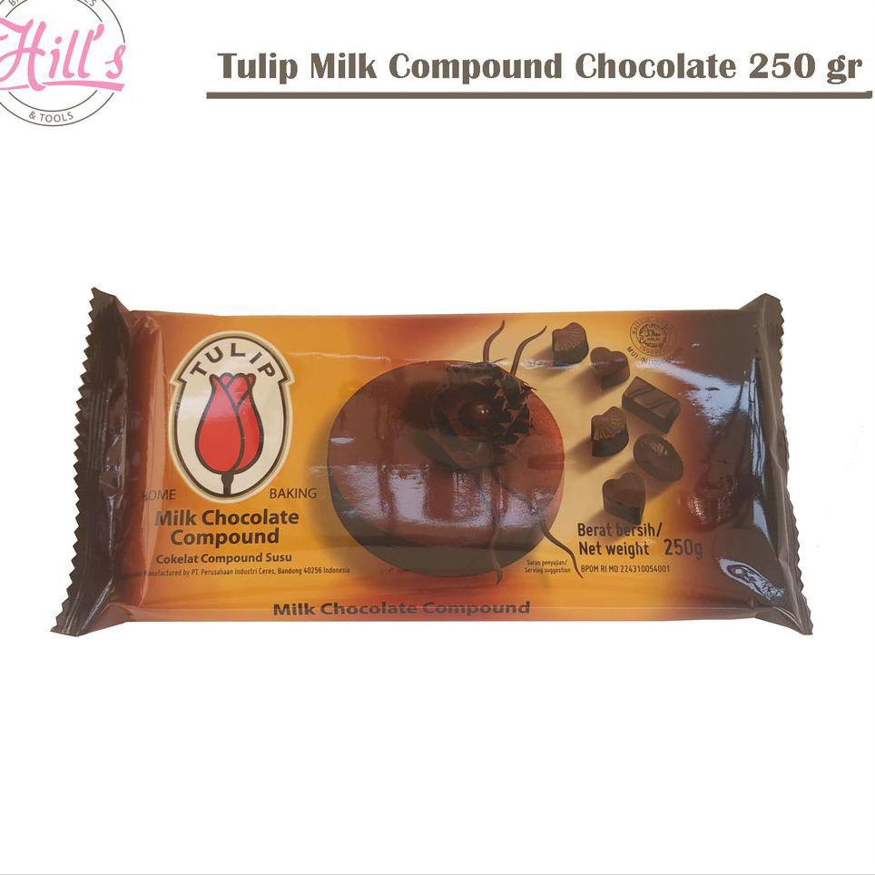 

Cuci Gudang!!!! TULIP MILK CHOCOLATE COMPOUND 250 GR / CHOCO / COKLAT SUSU BATANG Hanya Saat ini