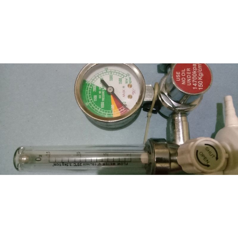 regulator tabung argon, etilen, cO2, oksigen/o2