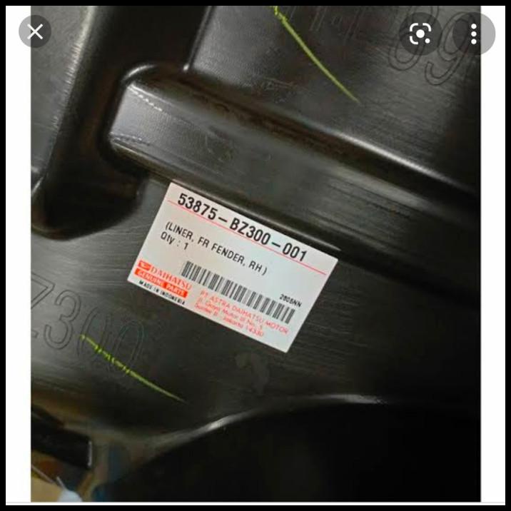 Liner Fender Depan Kanan Calya