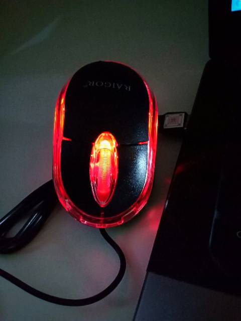 MOUSE USB RAIGOR STANDARD PC - LEPTOP - MOUSE MURAH KUALITAS BAIK