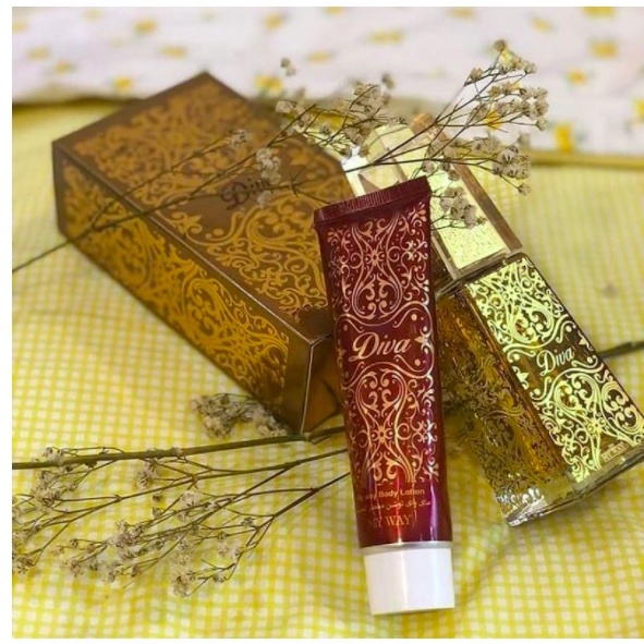 DIVA Set (Perfume/Lotion) For Women MY WAY Parfum Wanita