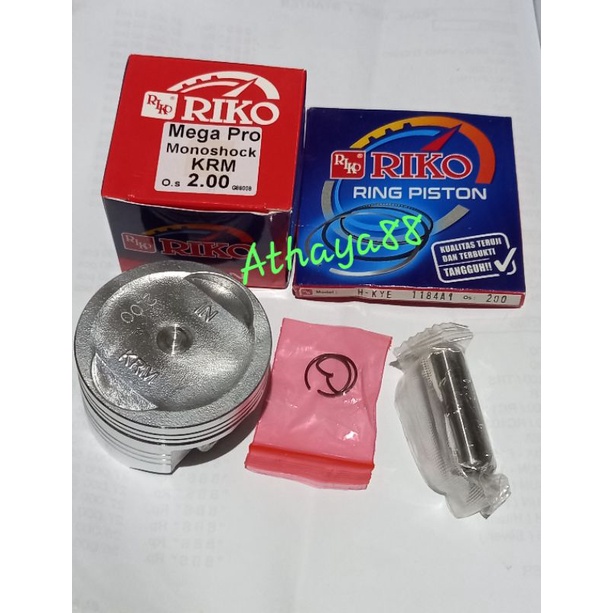 PISTON KIT SEHER KIT SET MEGA PRO NEW MONOSHOCK,VERZA,CRF 150 OS STANDAR,25,50,75,100,125 150,175,20