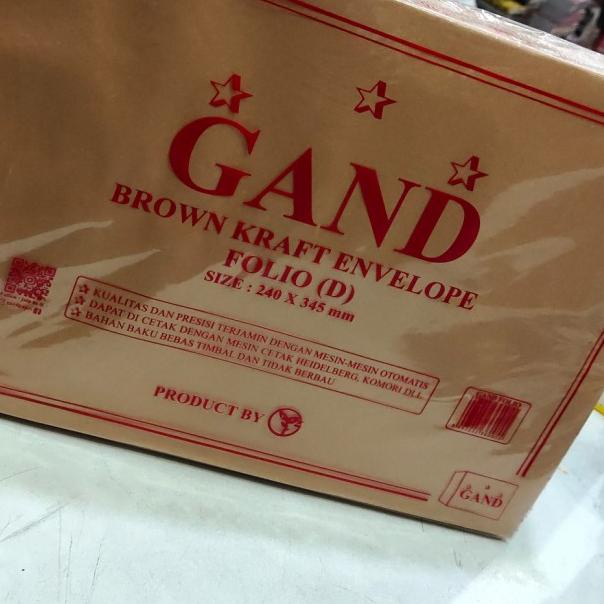 

♦ Amplop Coklat Folio /Map Coklat/Envelope Samson/Amplop F4 ♔