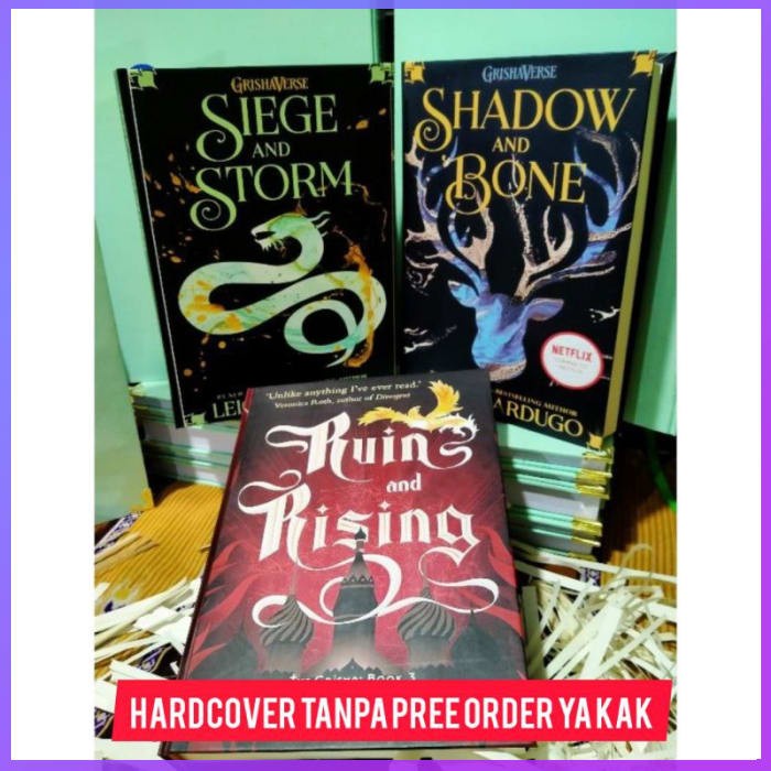 

DISKON SPESIAL SERIES TRILOGY - LEIGH BARDUGO - SHADOW AND BONE SIEGE AND STORM TERMURAH