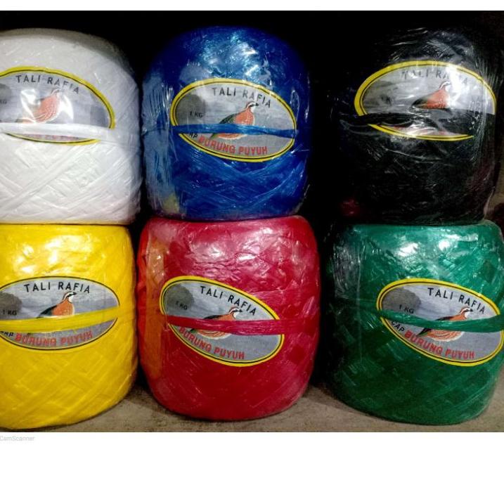 

Terbagus.. Tali Rafia Cap Puyuh 1 Kg Warna Warni Merah Biru Hijau Hitam Putih Kuning