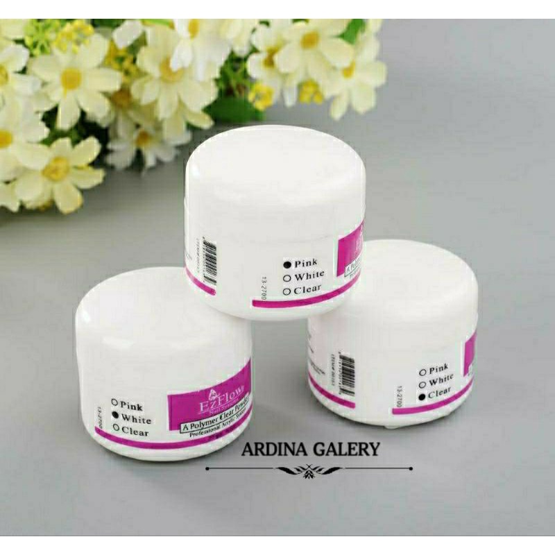 BUBUK AKRILIK, POWDER ACRILIC, BUBUK UNTUK MEMBUAT AKRILIK  BUNGA KUKU PALSU