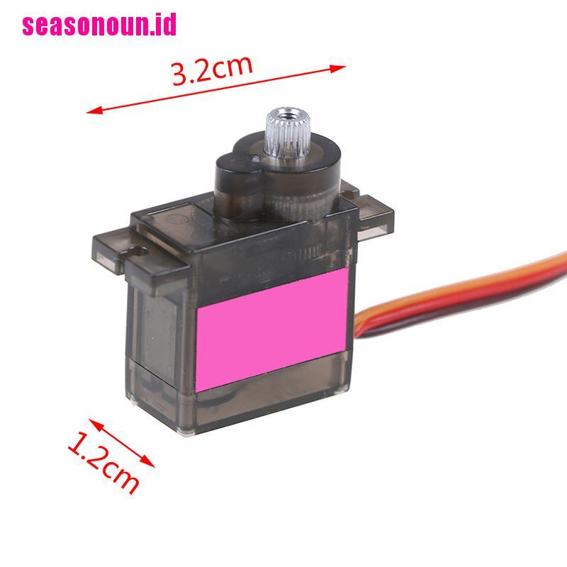 【seasonoun】1pcs MG90S micro metal gear 9g servo for RC plane helicopter boat ca