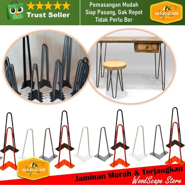 Meja Kaki Meja Hairpin - Kaki Meja Makan Cafe Minimalis