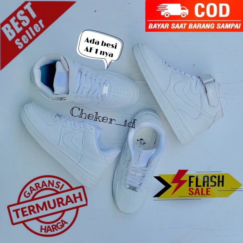 SNEAKERS WANITA DAN PRIA SEPATU PUTIH PENDEN DAN TINGGI HIGT HITAM POLOS PUTIH POLOS NK3 A1R FORC3 1 ONE MID LOW TRIPEL WHITE SEPATU WANITA SEPATU PRIA SEPATU KASUAL SEPATU SNEAKERS WANITA DAN PRIA SEPATU ANAK LAKI LAKI DAN PEREMPUAN LV8 FULL WHITE FULL