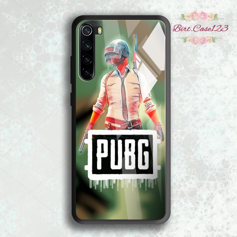 back case glass PUBG Oppo A3s A1k A5 A9 2020 A7 F9 A5s A31 A52 A53 A92 A37 A57 A59 A71 A83 BC4066