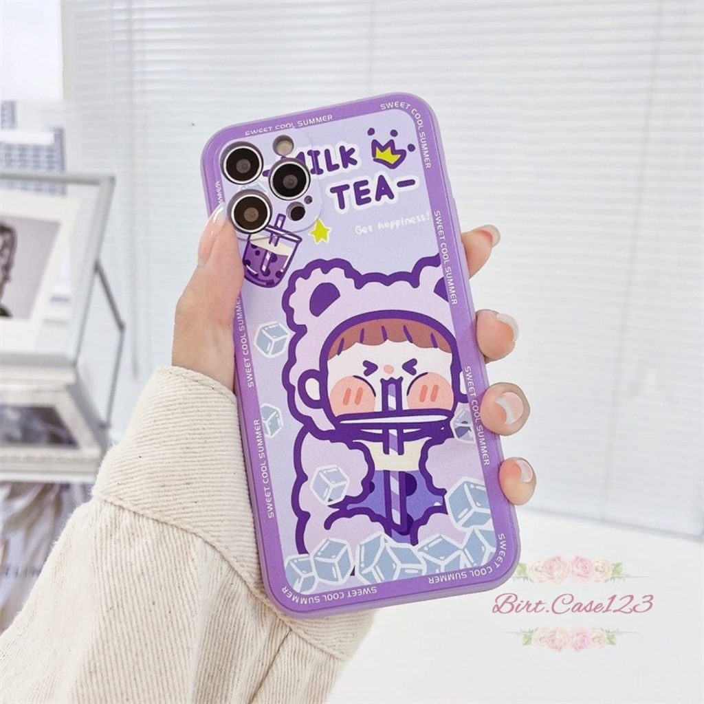 SOFTCASE MACARON PELINDUNG KAMERA CUSTOM MILK TEA OPPO VIVO SAMSUNG REALME XIAOMI IPHONE INFINIX FOR ALL TYPE BC6620