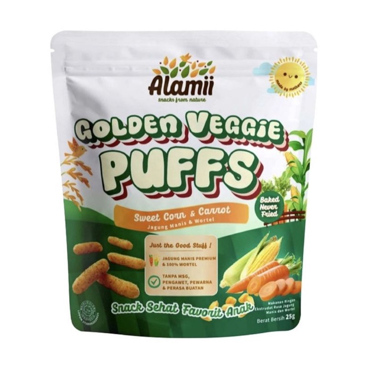 

ALAMII Golden Veggie Puff - 25 gr