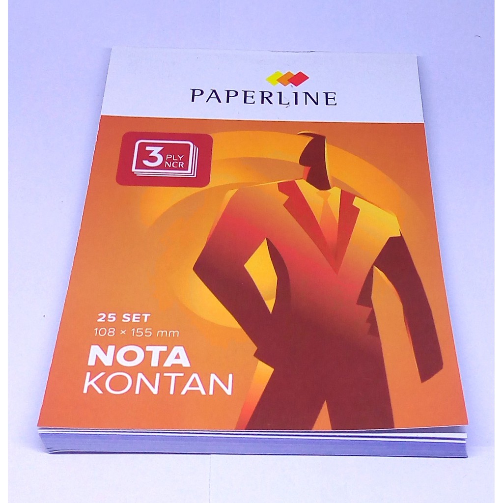 

Nota Kontan Paperline 3 PLY NCR 25 Set - 108 x 155 mm