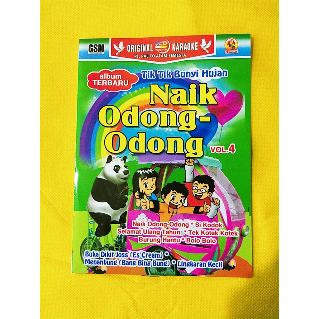 VCD ASLI ORIGINAL VIDEO LAGU ANAK ANAK