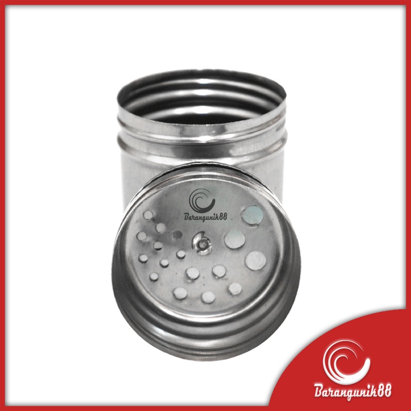 Tempat Bumbu Dapur Stainless Steel Garam Lada Merica Tusuk Gigi