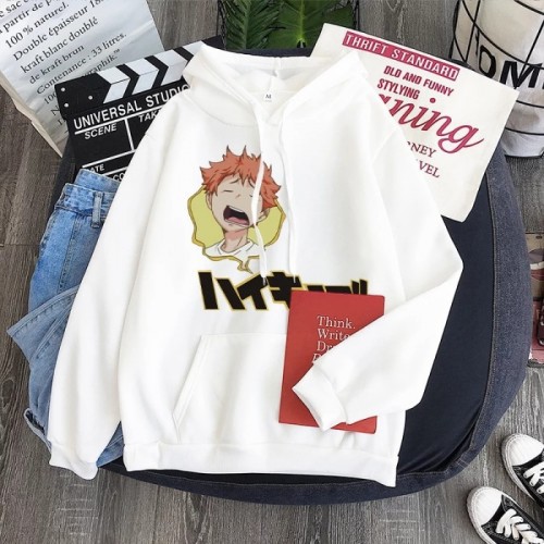 Jaket Sweater Hodie Haikyuu Hinata Shoyo Anime Jepang