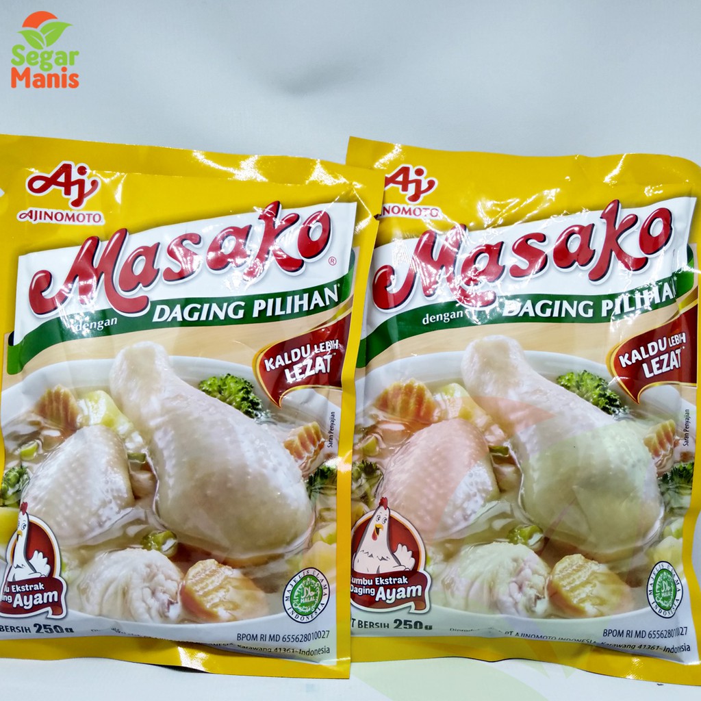 

Masako Rasa Kaldu Ayam Kemasan 250gr