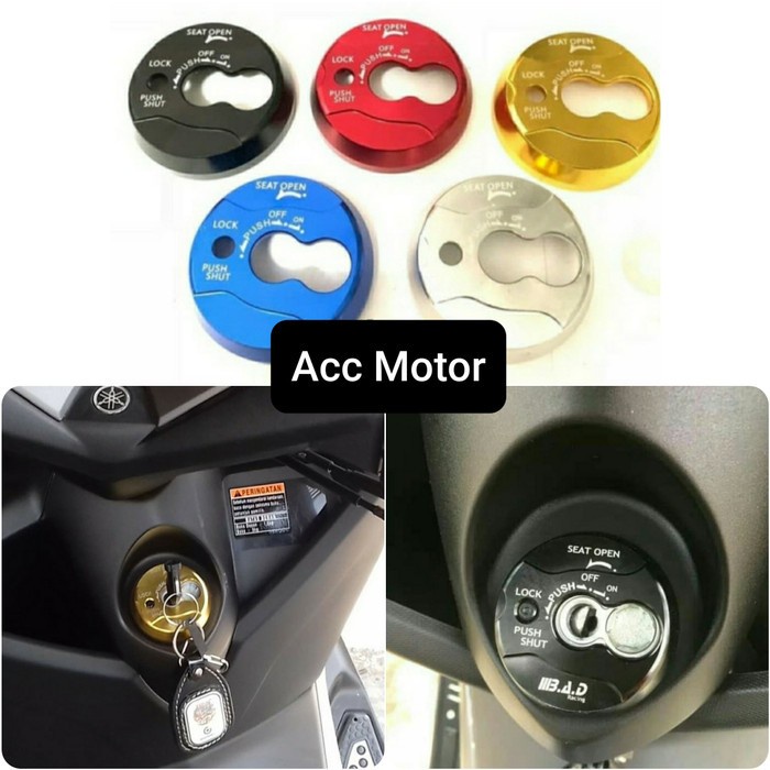 TUTUP KUNCI MOTOR MATIC NMax Aerox Mio Soul GT X Ride Matic Yamaha