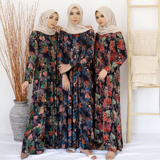 Alfasa daily indisya dress gamis ootd