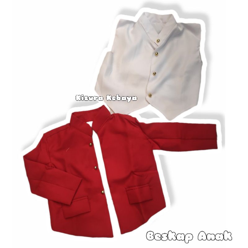 Beskap Anak/Beskap Hewes Anak TK/Sd/SMP