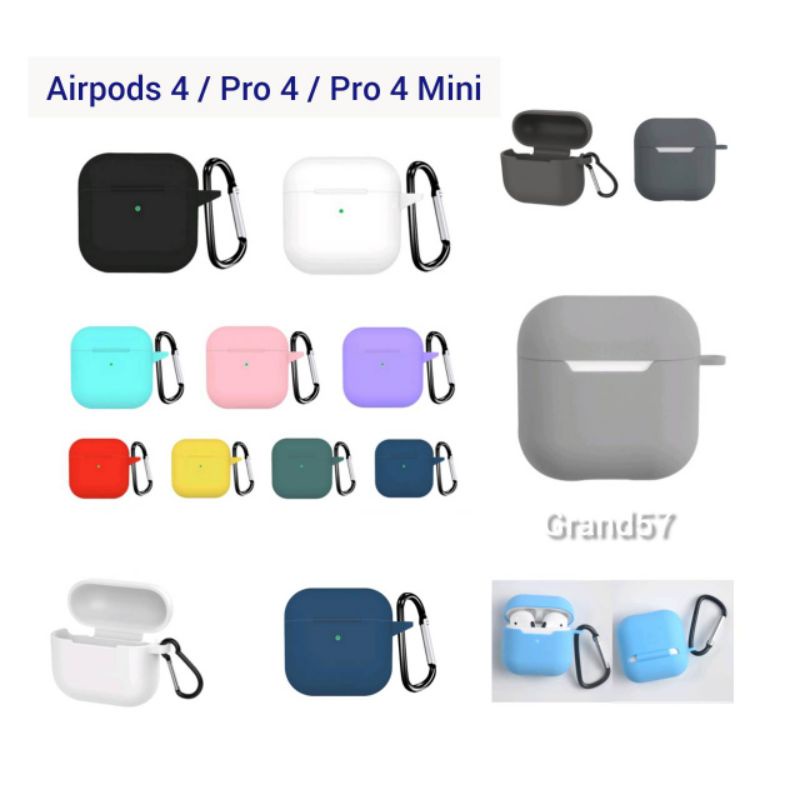 Case Silicone Apple Airpods Pro 4 TWS Casing Airpod Pro 4 Silicone