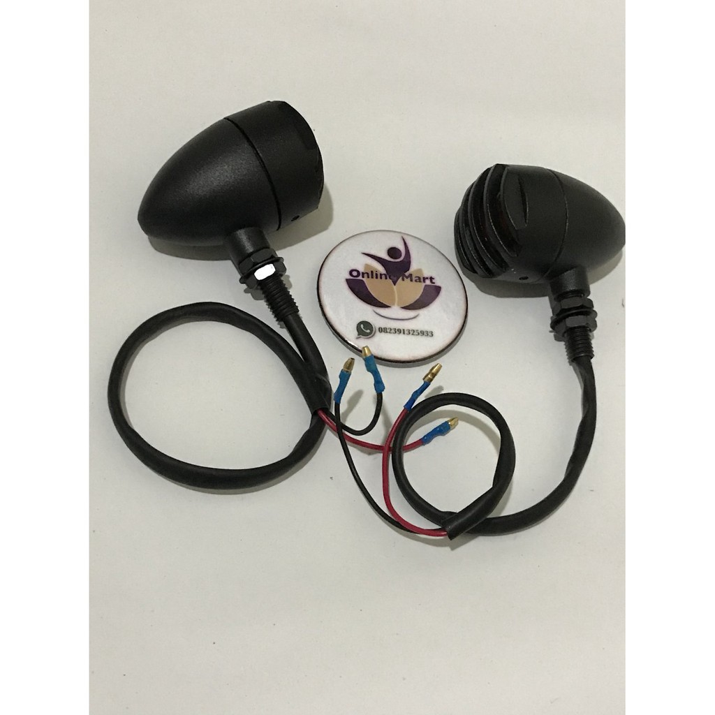 lampu sen teralis hitam variasi rx king scoopy vixion byson motor clasic dll