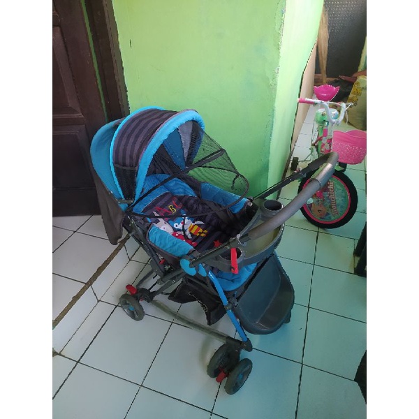 stroller Pliko grande preloved second