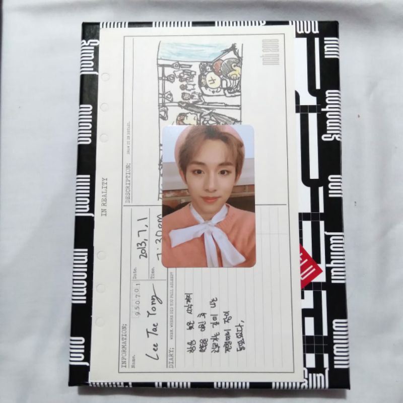 [BOOKED] UNSEALED NCT EMPATHY REALITY PC WINWIN DIARY TAEYONG