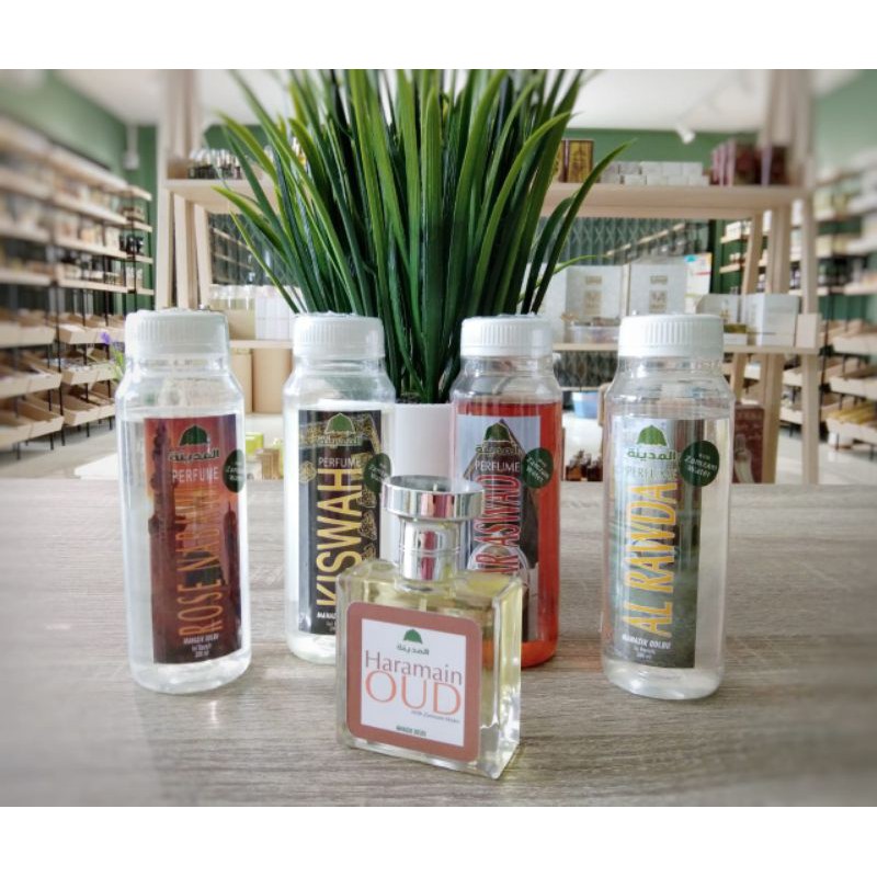 TERLARIS 》 Refill Parfume Ruangan Aroma Rose Nabawi, Hajar Aswad, Al Rawda, Kiswah, Haramain Oud