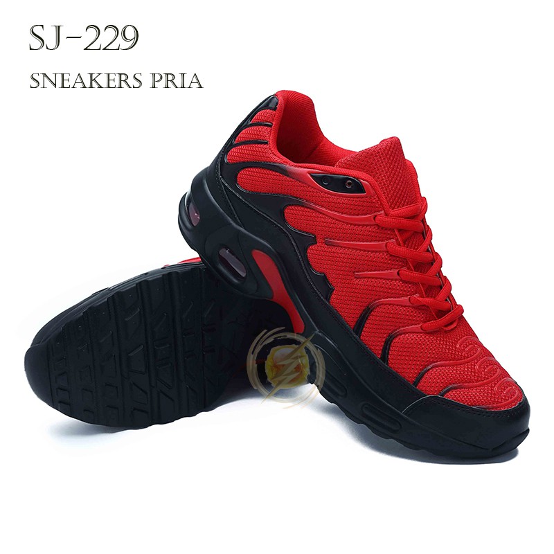 [COD] Sepatu Running Sneakers Pria Import Kualitas Super Premium 229 SpideX Edition